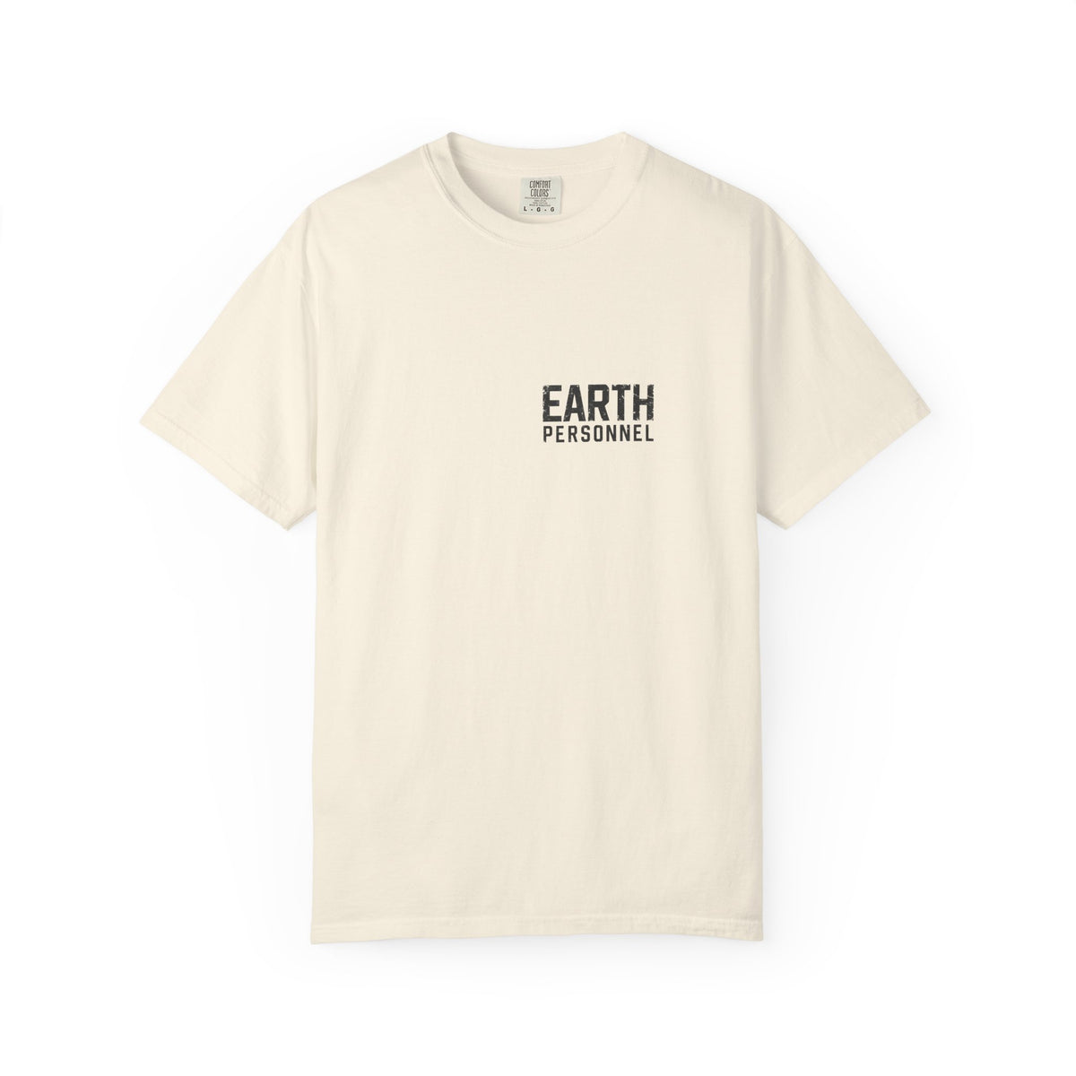 Earth Personnel — Garment-Dyed Tee — front product view