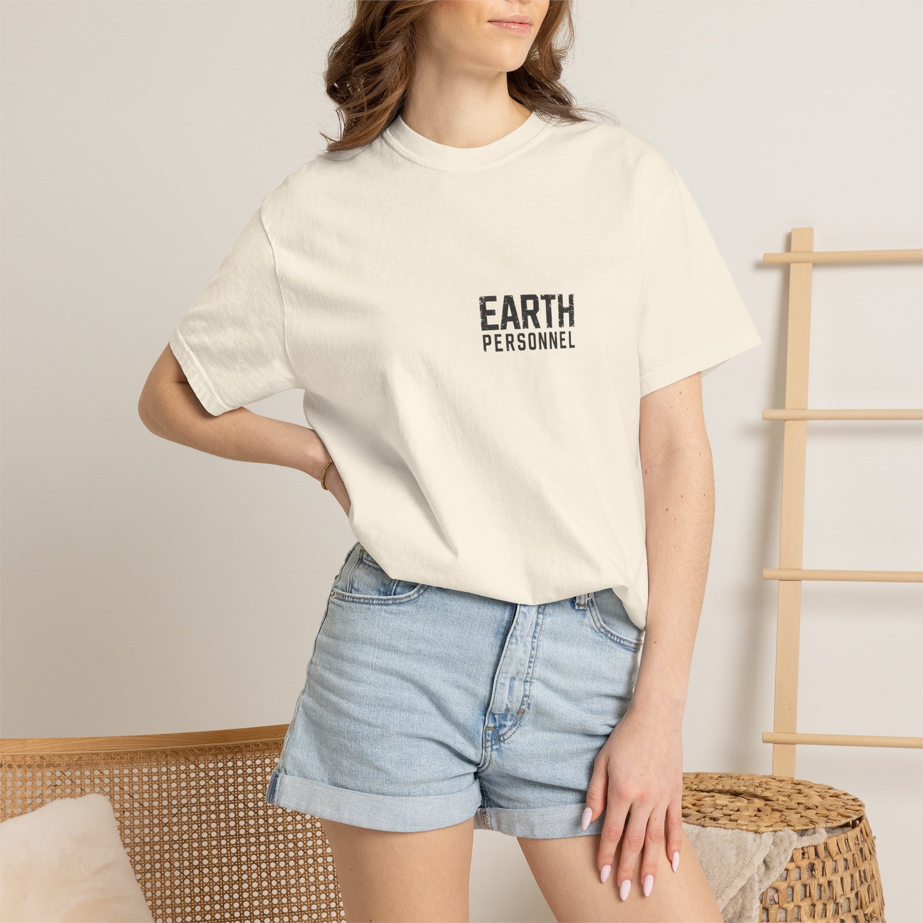 Earth Personnel — Garment-Dyed Tee — alternate product view one