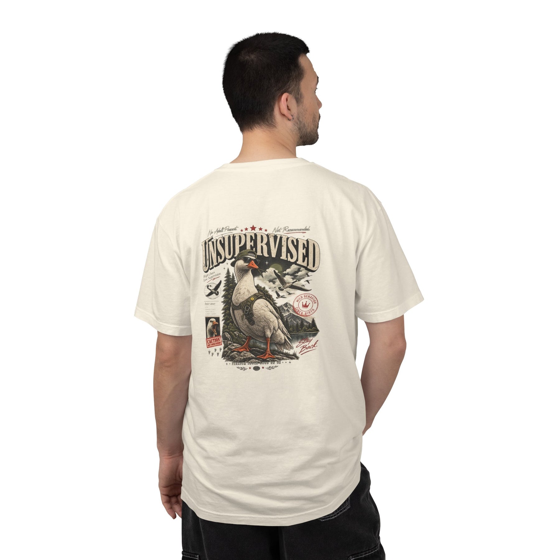 Unsupervised — Garment-Dyed Tee — alternate product view two