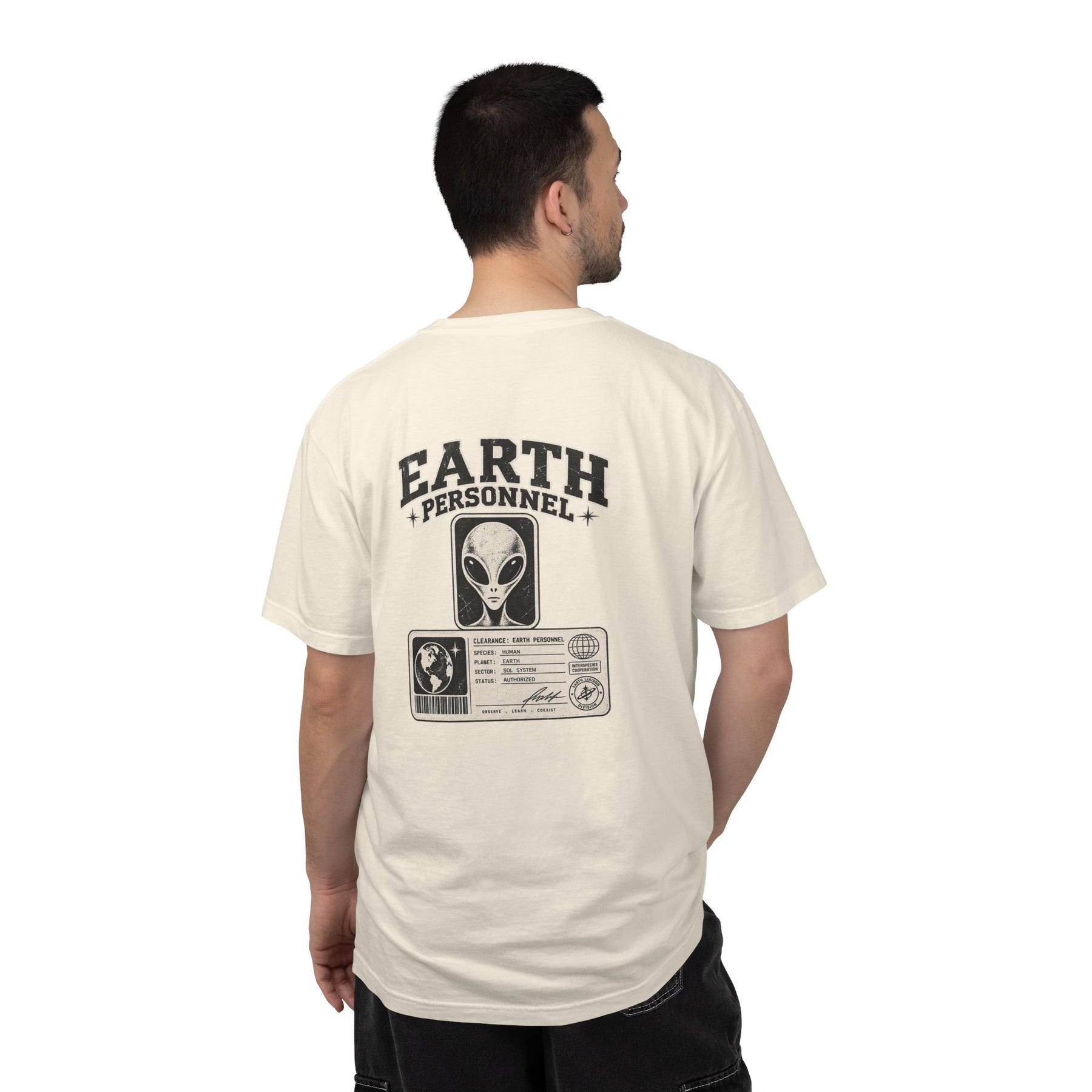 Earth Personnel — Garment-Dyed Tee — alternate product view two