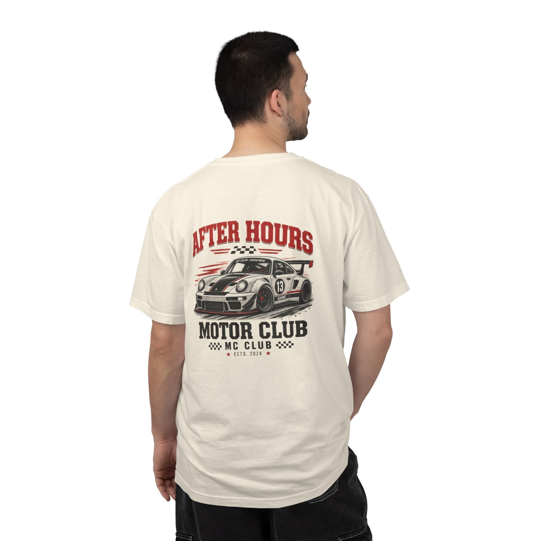 After Hours Motor Club — Garment-Dyed Tee — alternate product view two