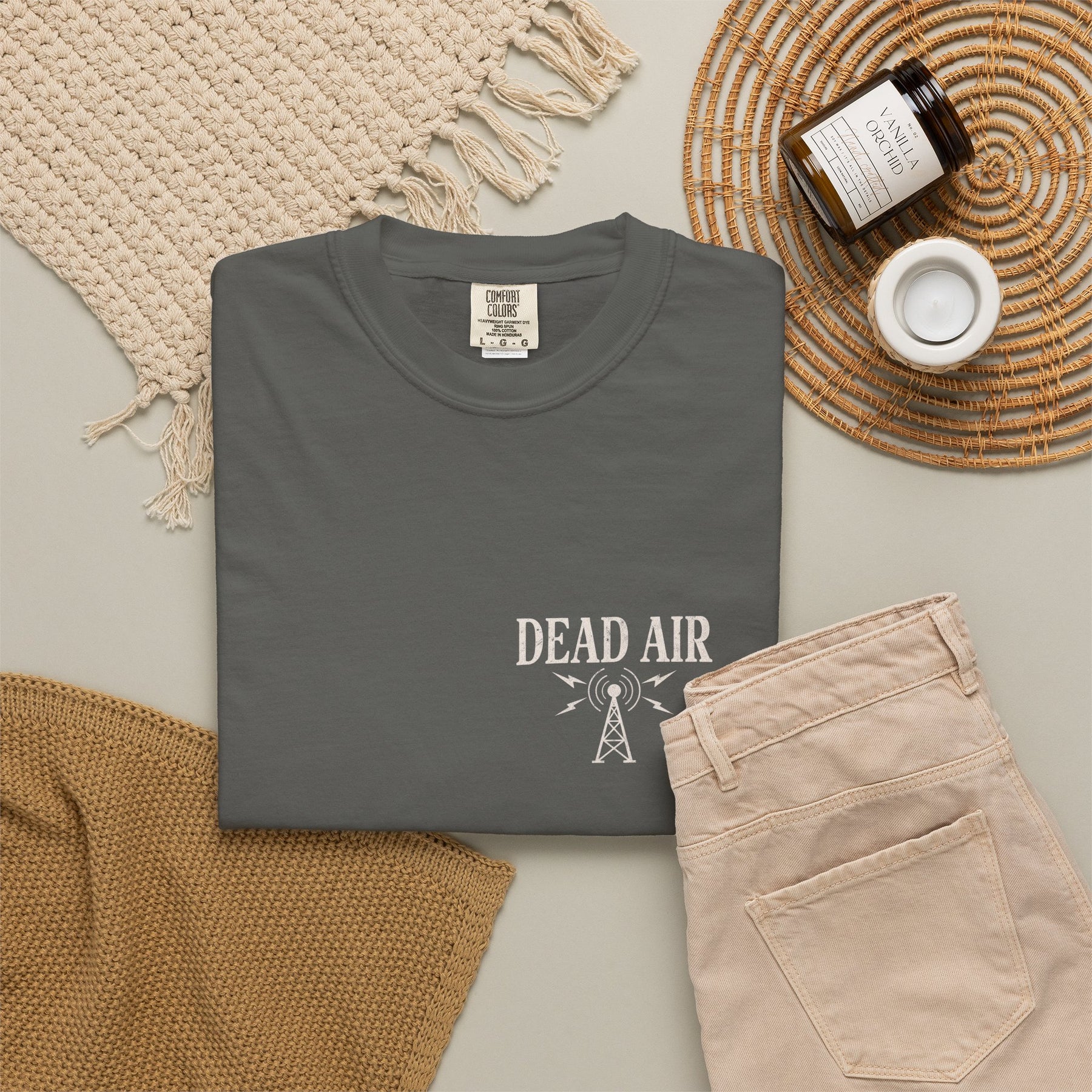 Dead Air Society — Garment-Dyed Tee — alternate product view three