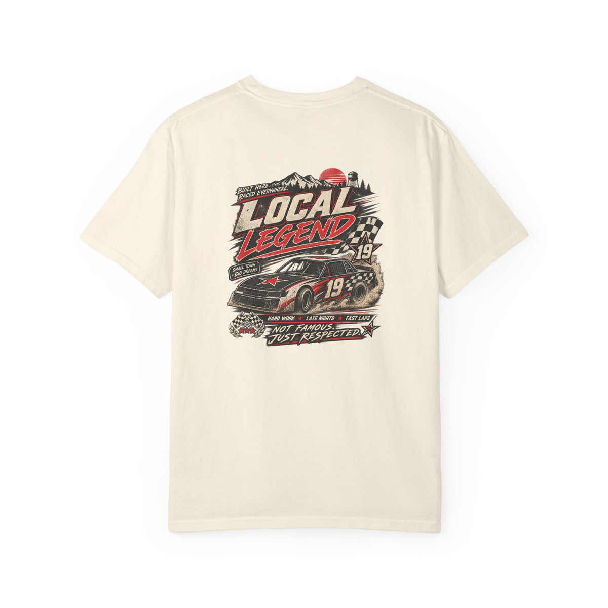 Local Legend — Garment-Dyed Tee — back product view