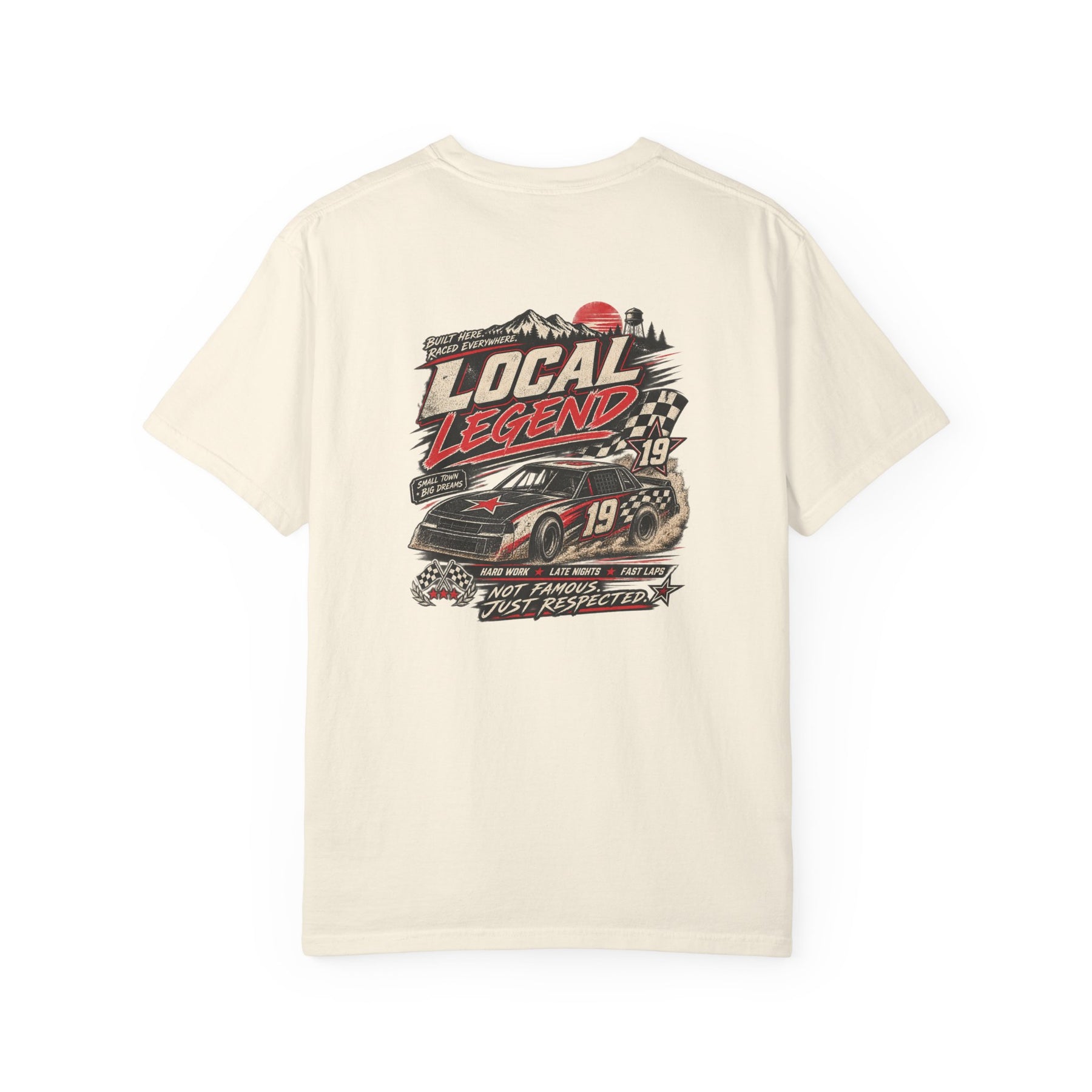 Local Legend — Garment-Dyed Tee — back product view