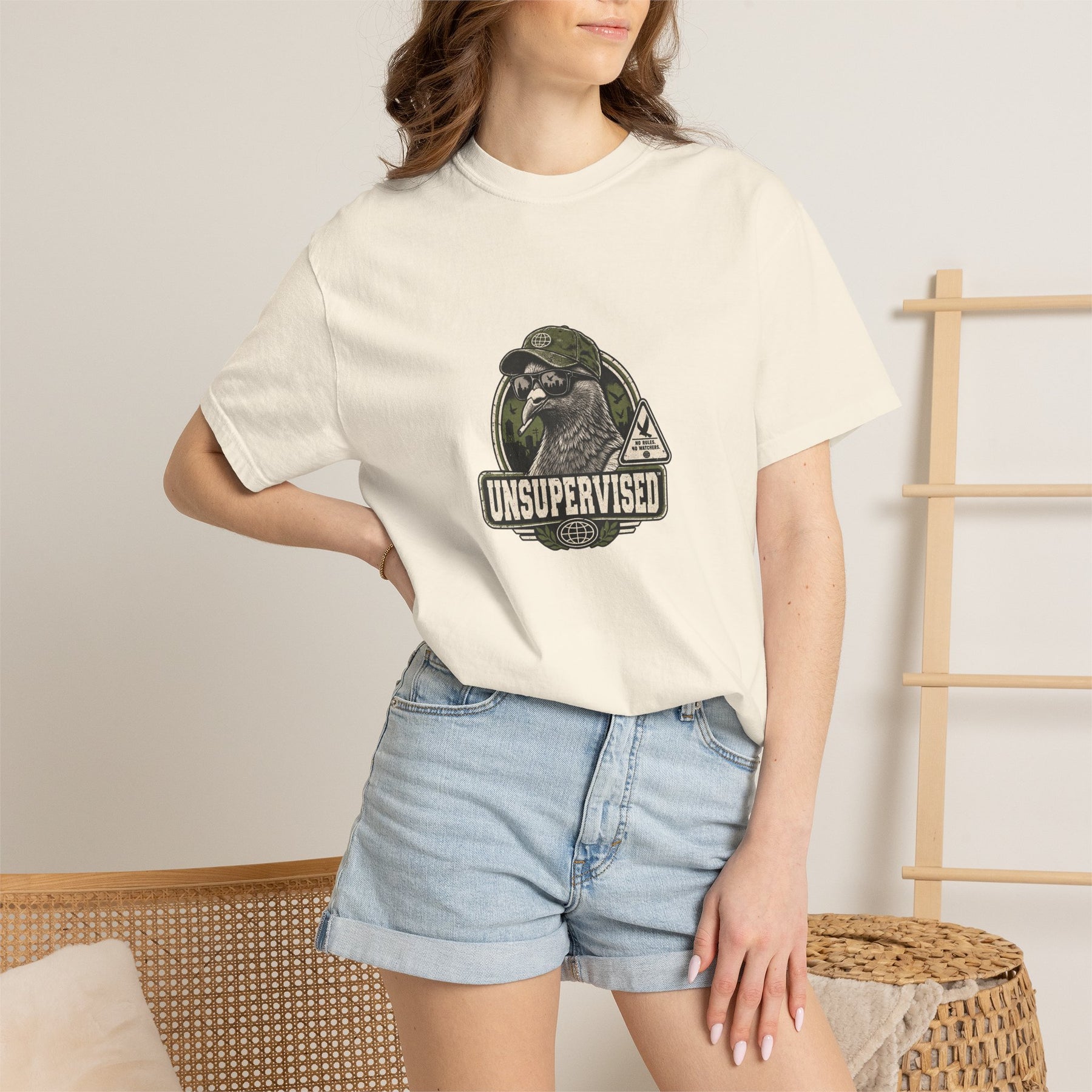 Unsupervised — Garment-Dyed Tee — alternate product view one