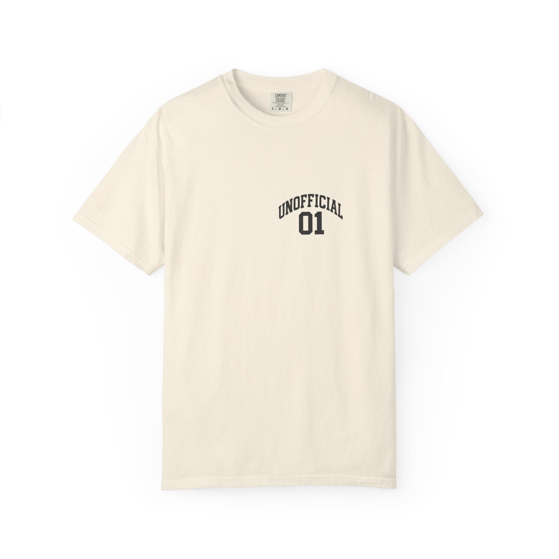 Unofficial Athletics Dept. — Garment-Dyed Tee — front product view