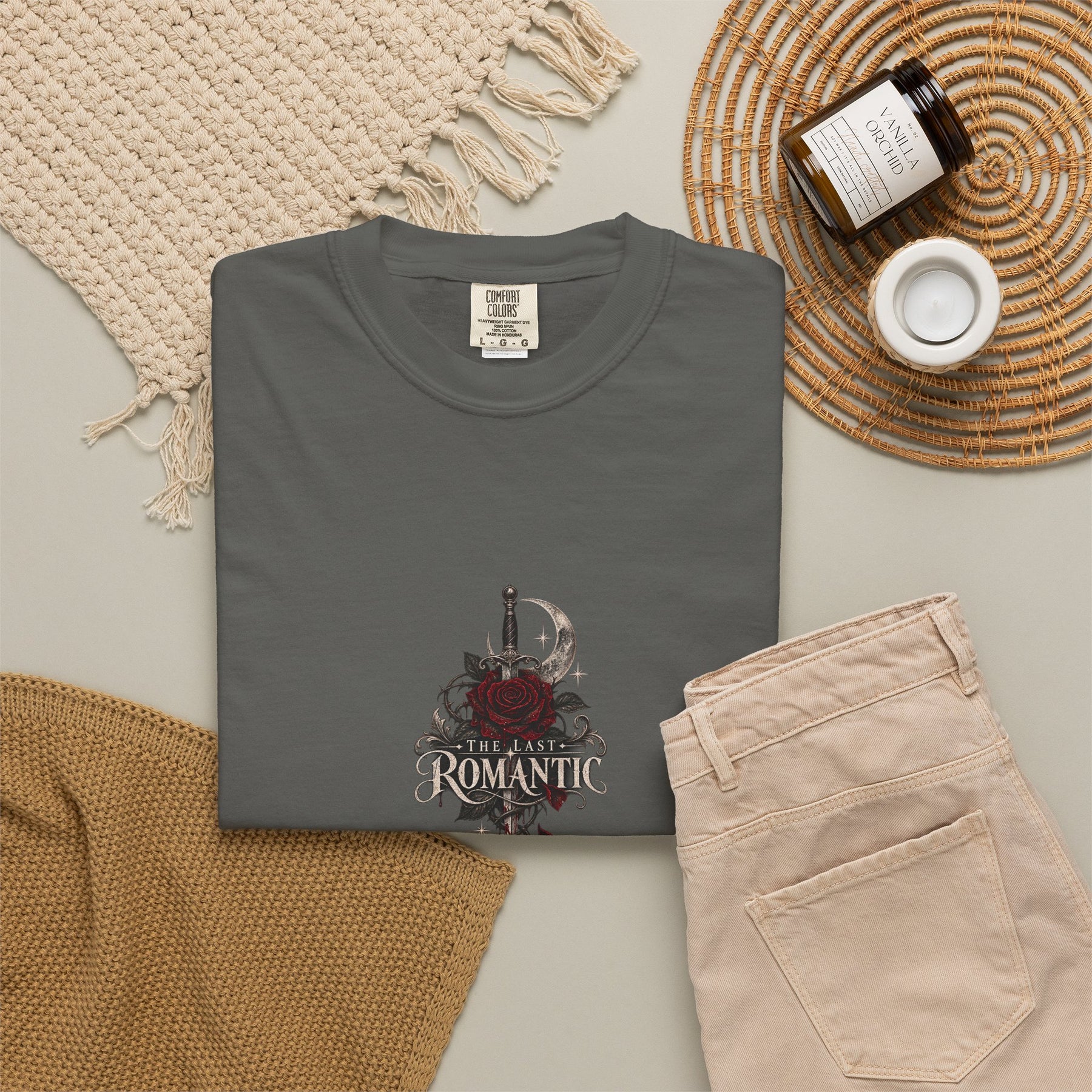 The Last Romantic — Garment-Dyed Tee — alternate product view three