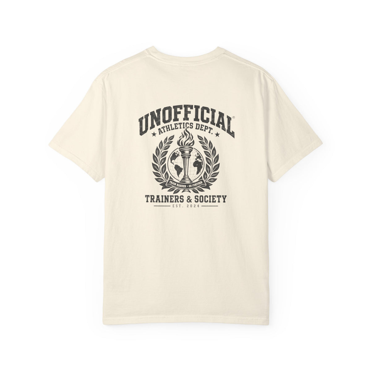 Unofficial Athletics Dept. — Garment-Dyed Tee — back product view